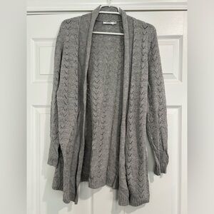 Ricki's Gray Open-Front Cardigan
